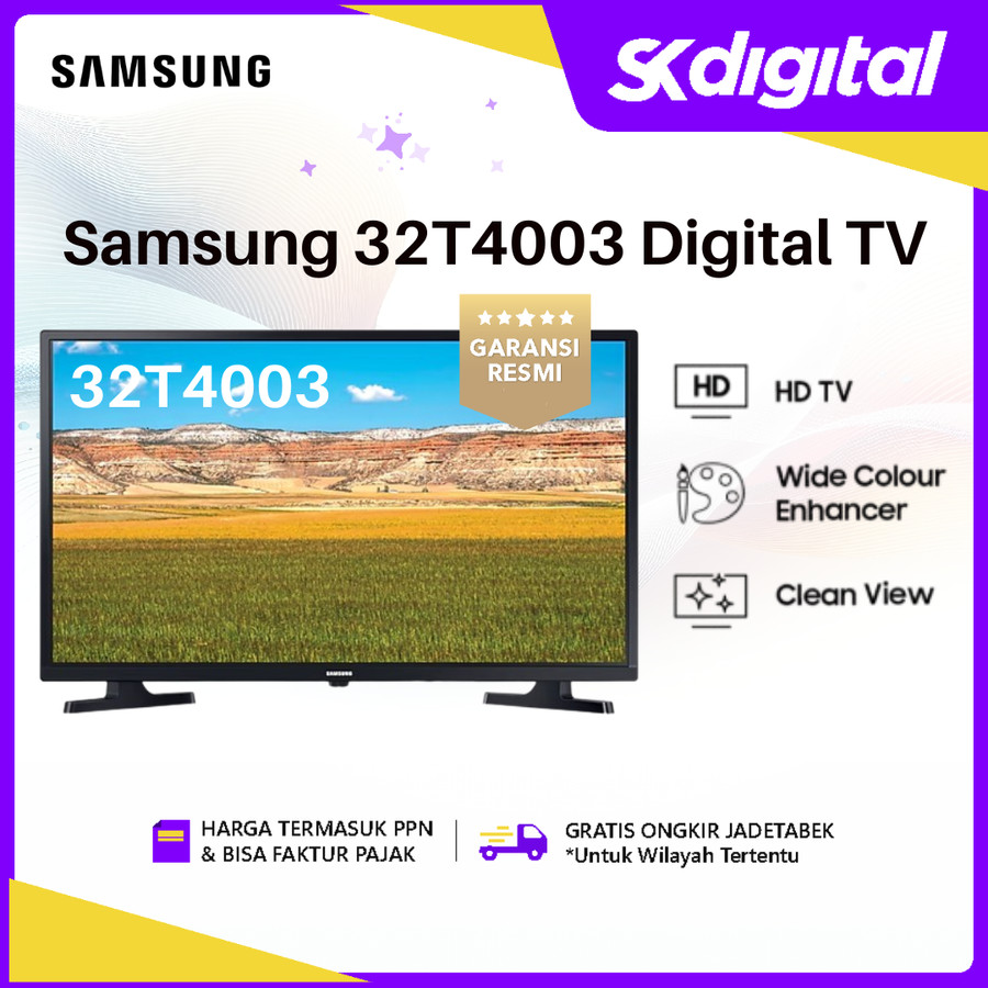 TV Samsung 32T4003 TV LED 32 Inch Digital TV USB Movie HD UA32T4003AKXXD