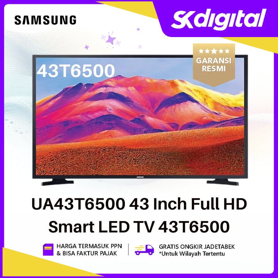 TV Samsung 43T6500 Full HD Smart TV 43 Inch UA43T6500BKXXD