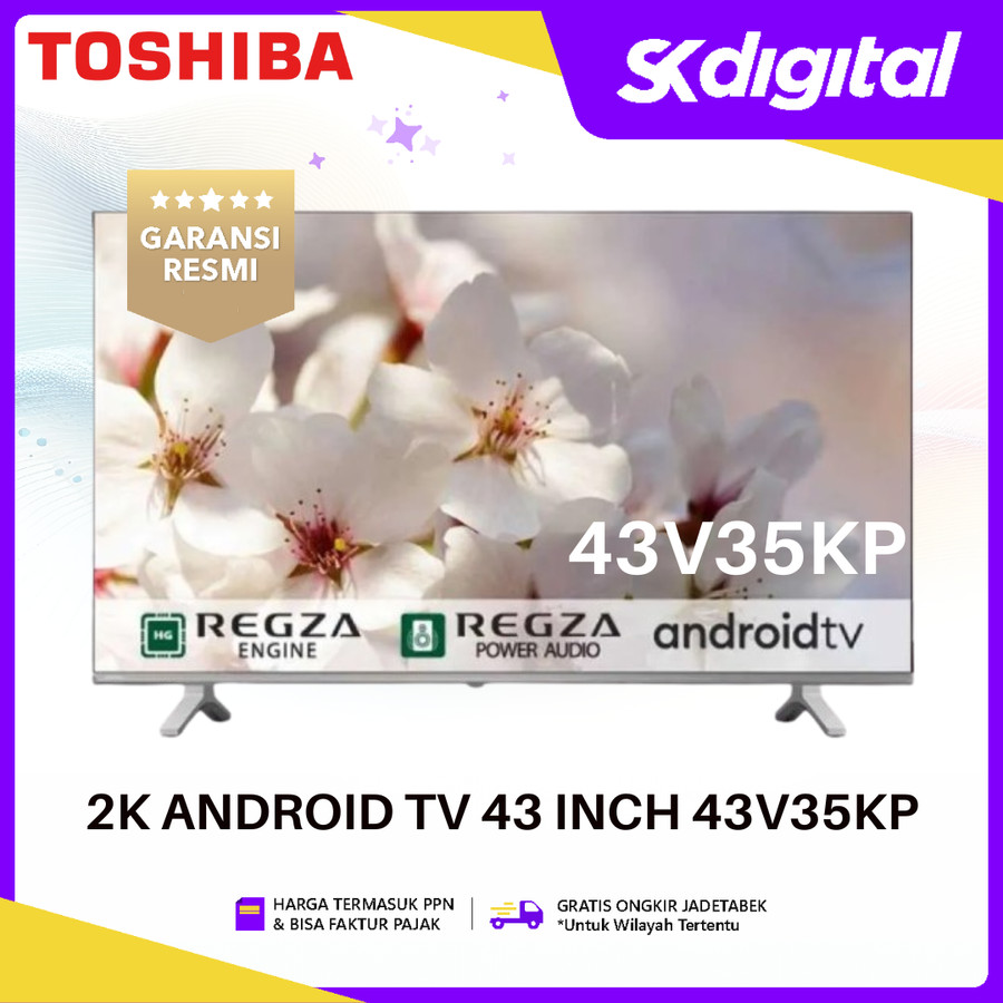 TV Toshiba 43V35KP 43 Inch Android Smart TV Toshiba 43V35KP