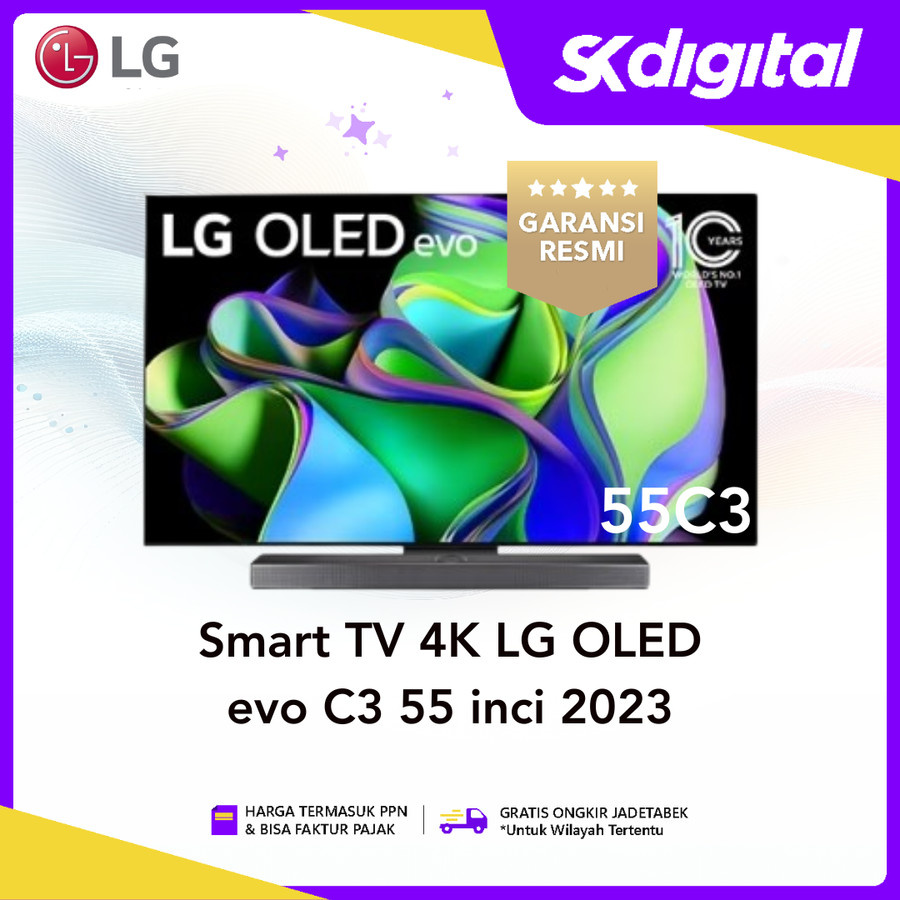 LG Oled Evo 55C3PSA smart uhd 4k oled a9 processor 2023