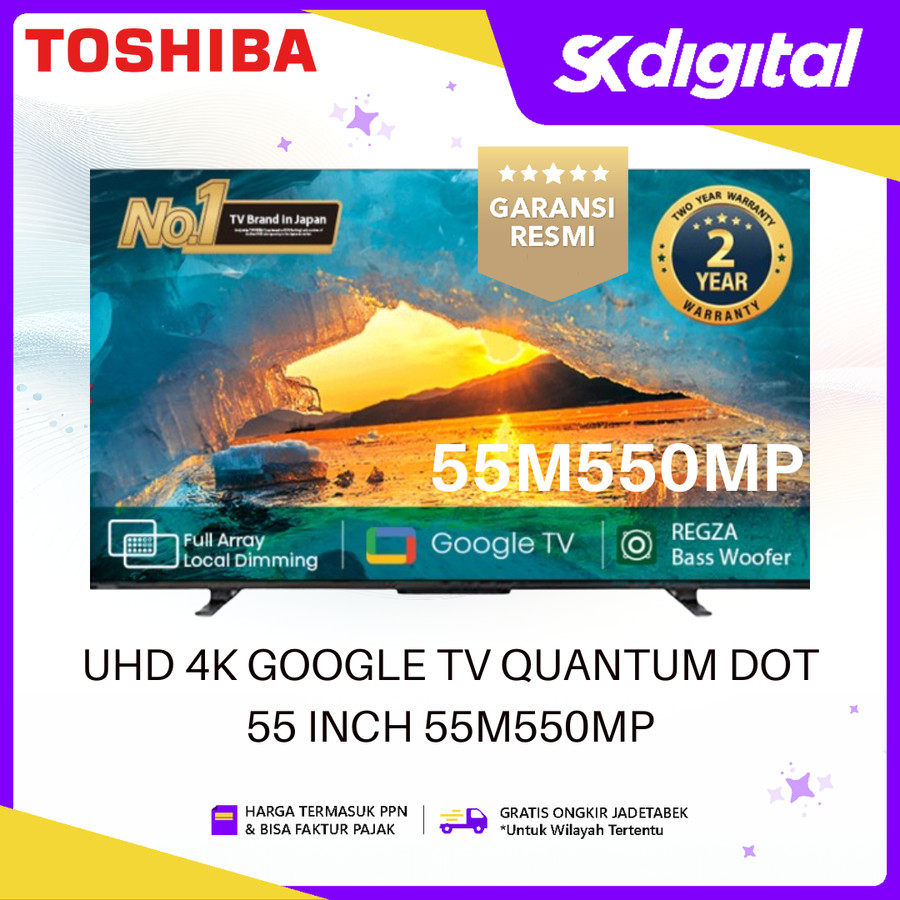Tv Toshiba 55M550MP 55inch 4K uhd tv quantum dot 55M550MP
