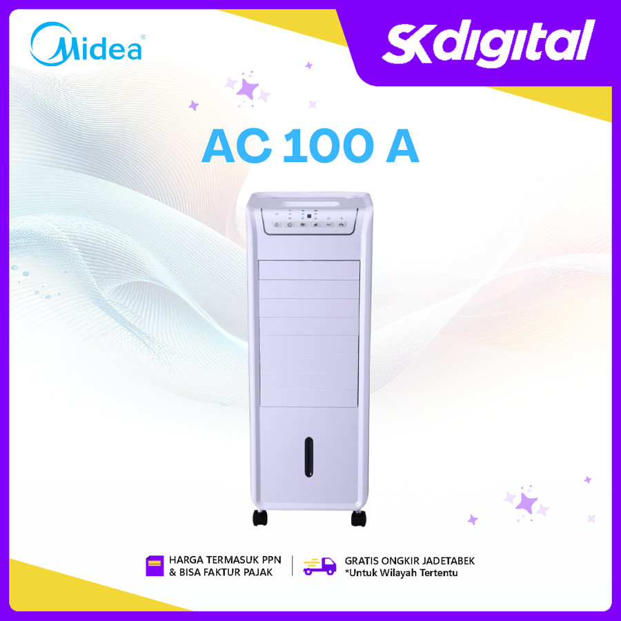 Air cooler MIDEA ac 100 a/b6 liter Pendingin Ruangan