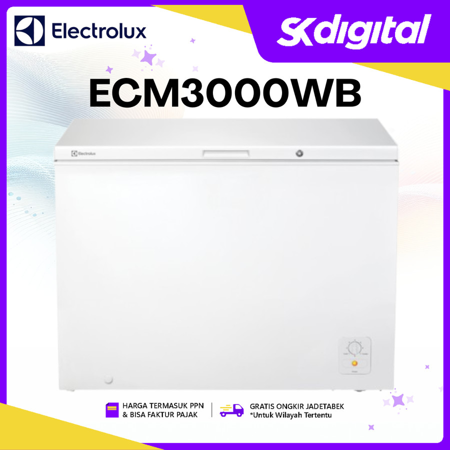 Chest Freezer Electrolux Ecm3000wb 297 Liter - Image 3