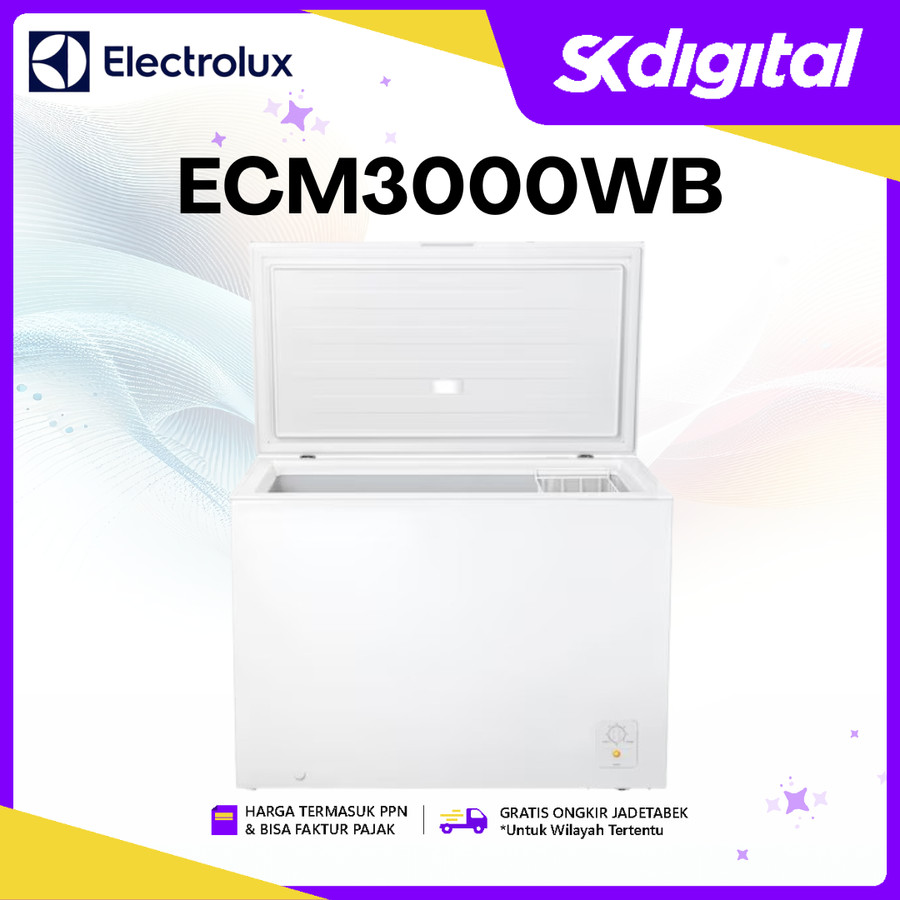 Chest Freezer Electrolux Ecm3000wb 297 Liter - Image 5