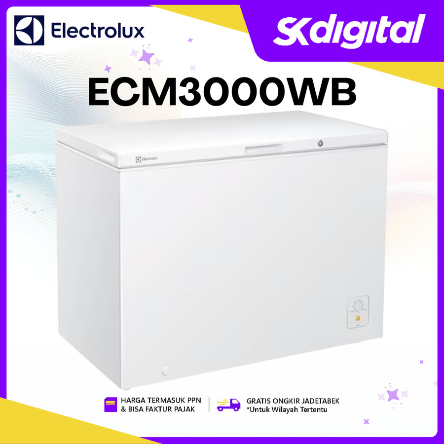 Chest Freezer Electrolux Ecm3000wb 297 Liter - Image 4