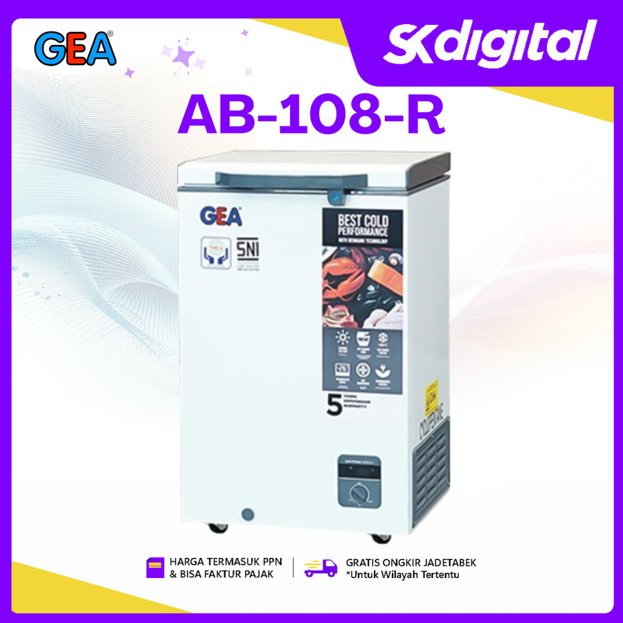 Chest Freezer Gea AB-108R Chest Freezer 100 Liter AB 108R