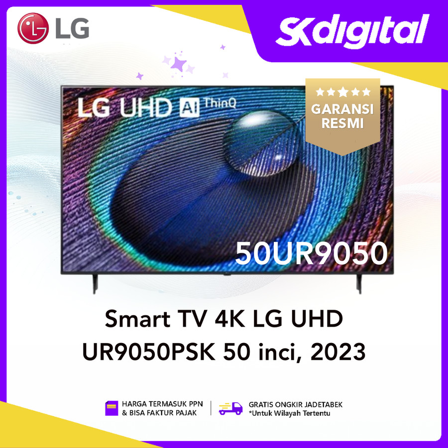 TV LG 50UR9050 4K Smart UHD AI ThinQ TV 50 Inch 50UR9050PSK - Image 4
