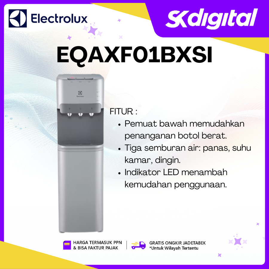 Dispenser Electrolux EQAXF01BXSI Dispenser Air Silver