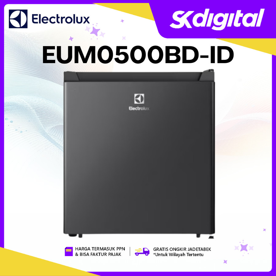 Kulkas Portable Electrolux EUM0500BD-ID Kulkas Mini Bar 45 Liter
