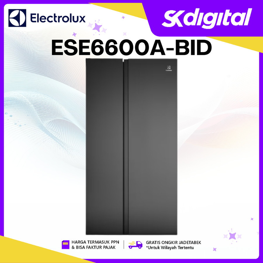 Kulkas Electrolux ESE6600A-BID Side By Side 624 Liter ESE6600A