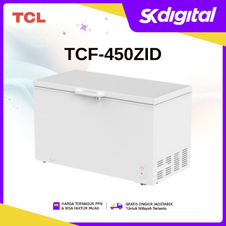 Chest Freezer TCL TCF-450ZID 450 liter - Image 3