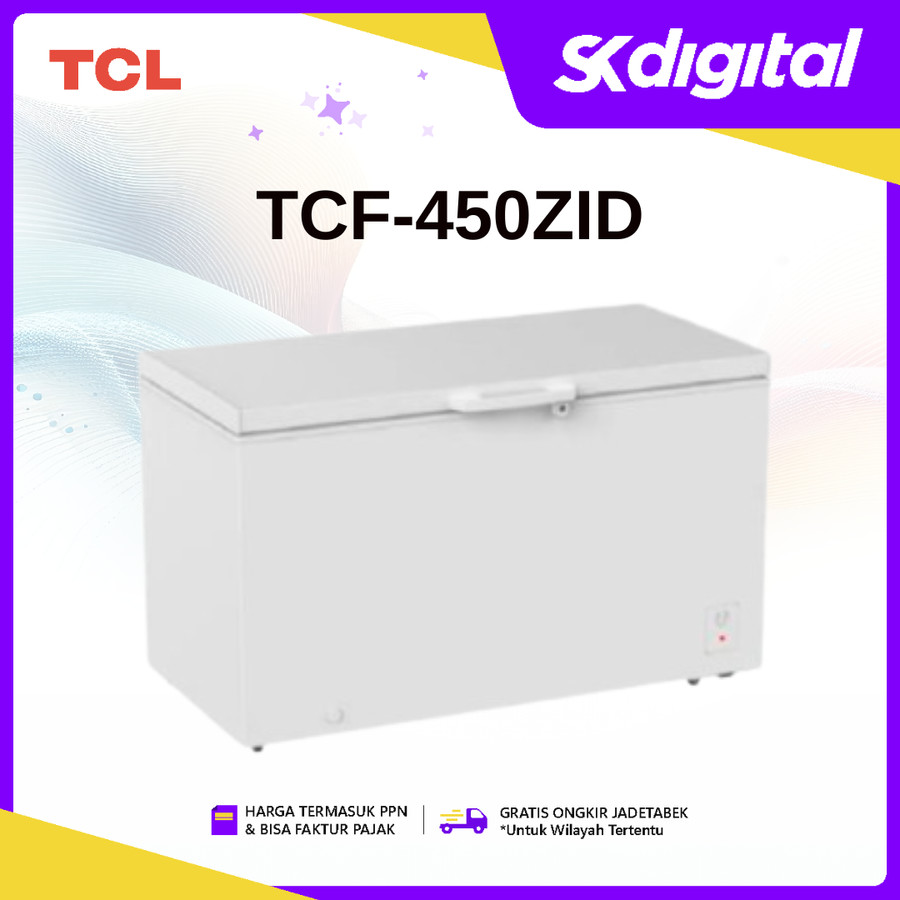 Chest Freezer TCL TCF-450ZID 450 liter - Image 2