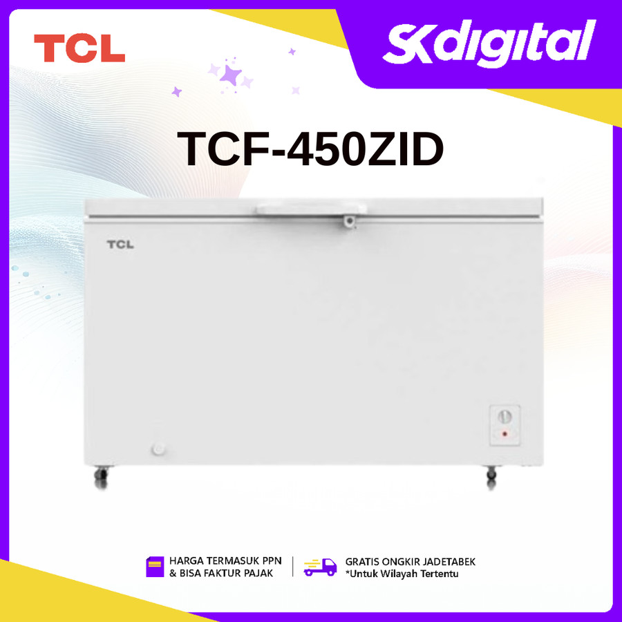 Chest Freezer TCL TCF-450ZID 450 liter - Image 4