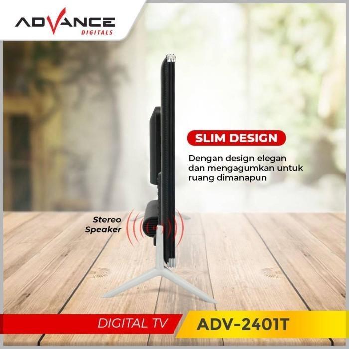 TV Advance 2401T TV LED Digital 24 inch ADV-2401T Televisi - Image 4