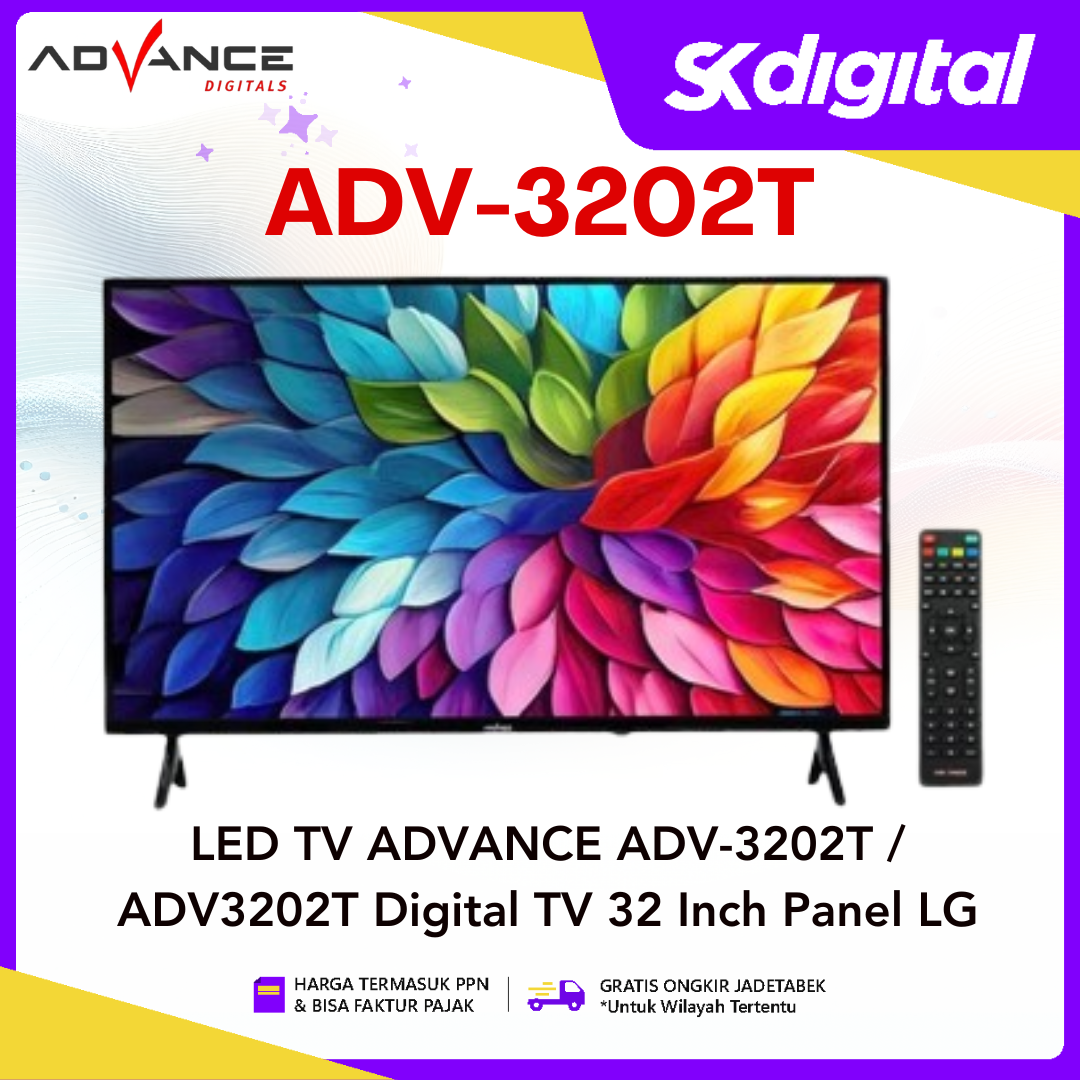 TV Advance ADV-3202T Led TV Digital 32 Inch