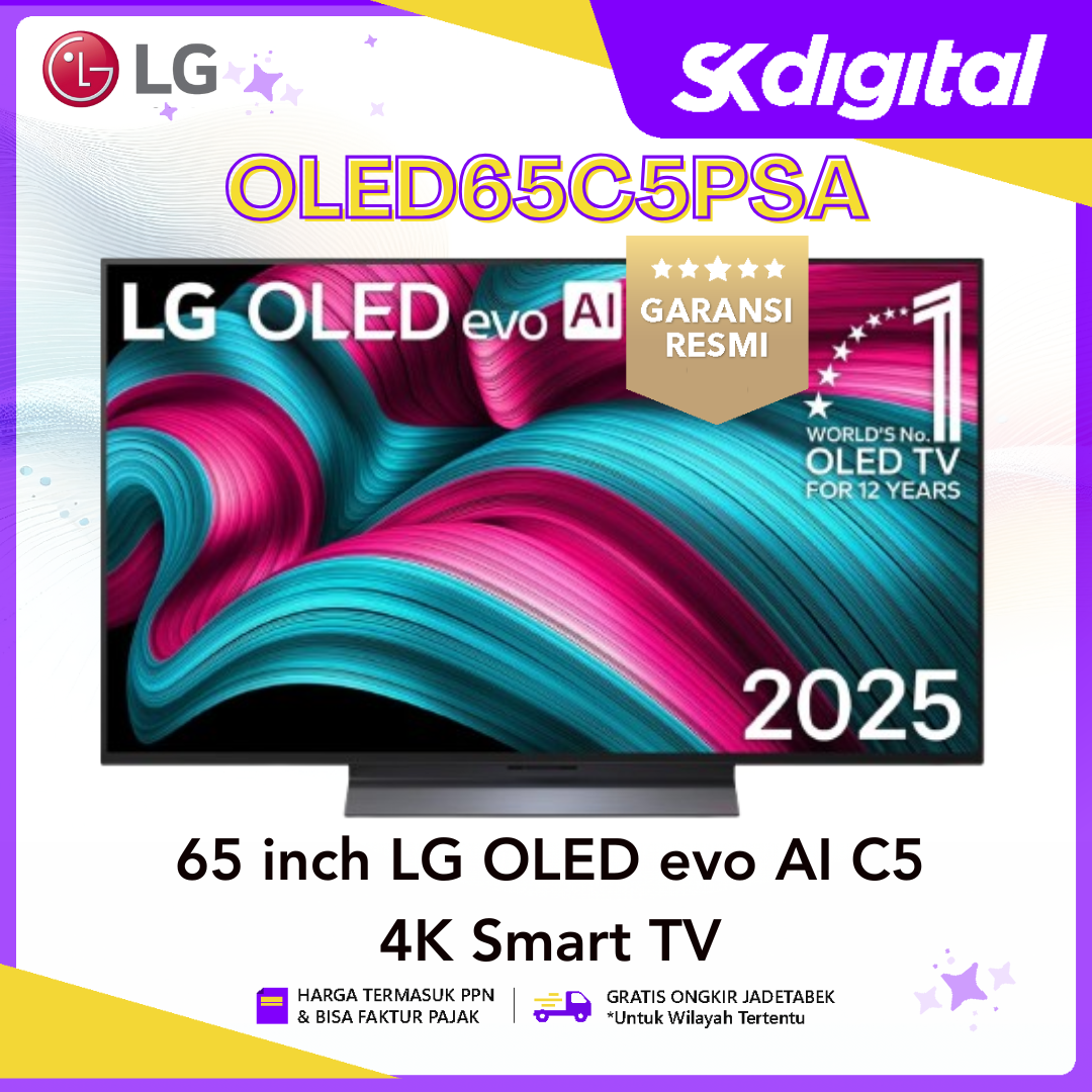 TV LG OLED65C5PSA LG OLED evo AI C5 4K Smart TV 65 Inch 65C5PSA