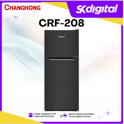 Kulkas Changhong CRF-208 Kulkas 2 Pintu 165 Liter